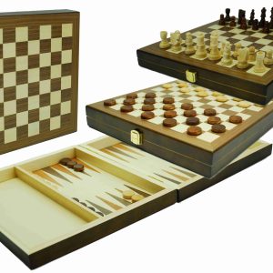 Chess & backgammon cassette 29x29cm 671000