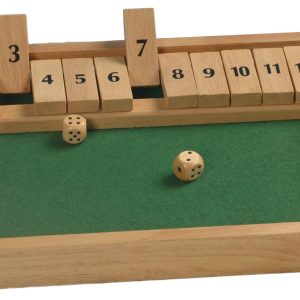Shut the box 12 numbers 735811