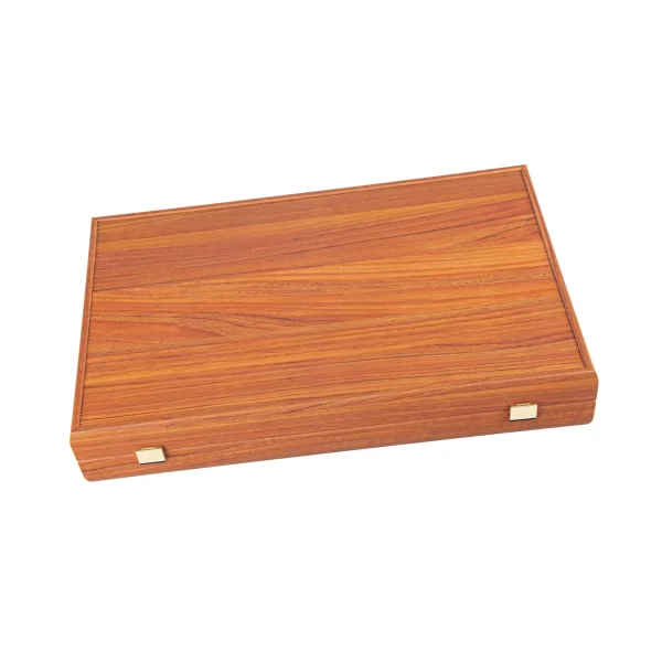 BXL1MM_2 MAHOGANY REPLICA Backgammon with Side Racks BXL1MM - Image 2