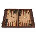 NATURAL CORK Backgammon (with oak wood checkers) BFF1NAT