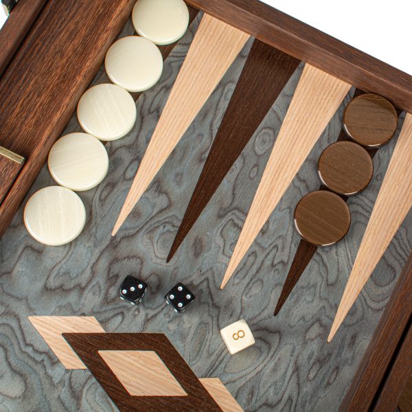 Backgammon set in Wenge wood BSS1 - Image 3