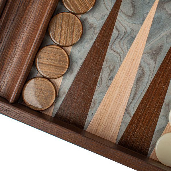 Backgammon set in Wenge wood BSS1 - Image 5