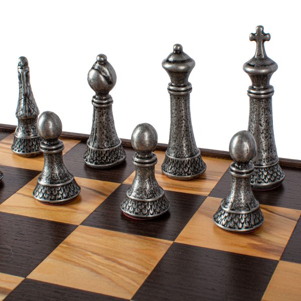 Chess set in wooden case SKW33Z50H - Image 2