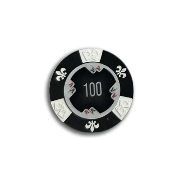 aces 100 Poker Chip Set Aces 750 - Premium in PRO black case - Image 10