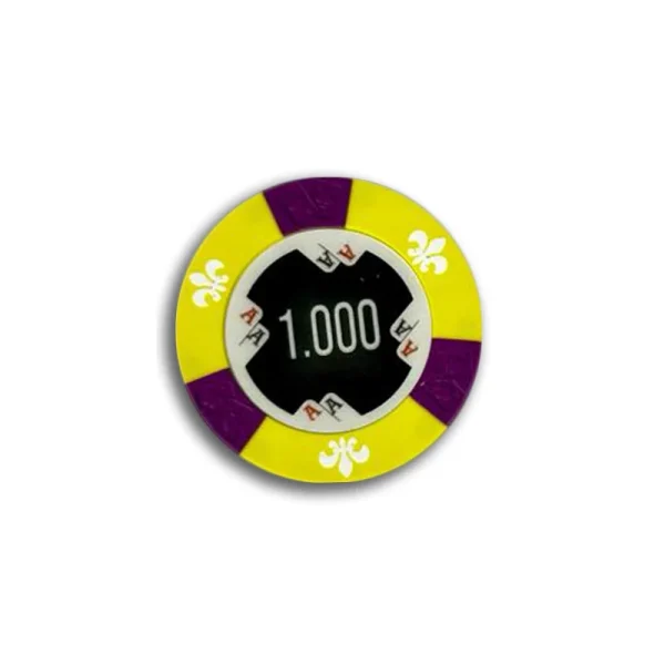 aces 1000 Poker Chip Set Aces 750 - Premium in PRO black case - Image 8
