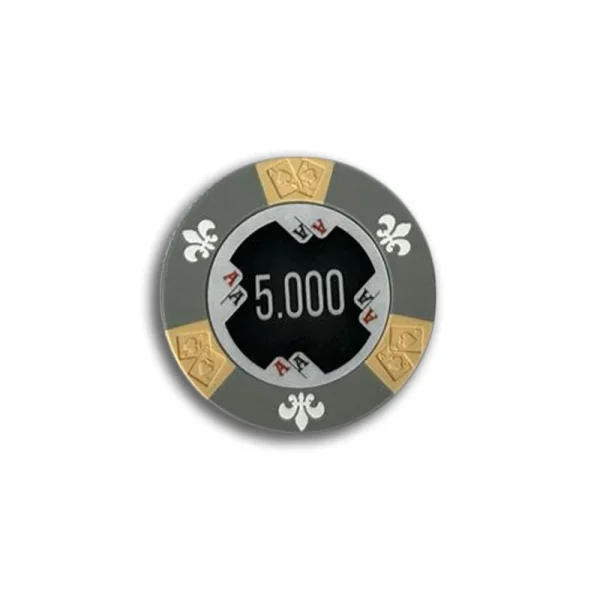 aces 5000 Poker Chip Set Aces 750 - Premium in PRO black case - Image 7