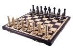 Handmade wooden chess set H104