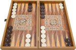 Wooden Chess & Backgammon Replica masaic traditional style TSX1SY