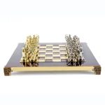 Handcrafted ARCHERS CHESS SET small S15RED